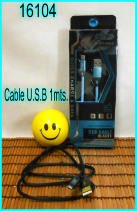 Imagen de CABLE USB 1MTS COLOR 2.24